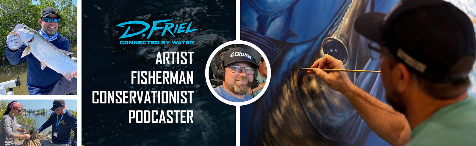 Bio: D.Friel Award Winning Artist Connected By Water