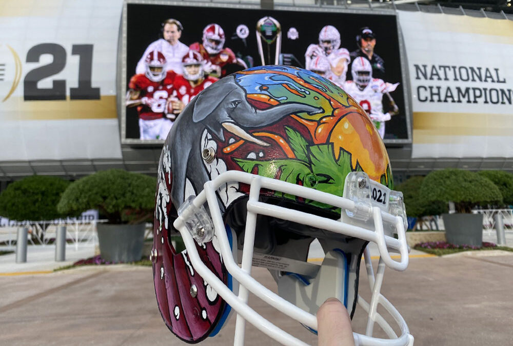 2021 College Football National Championship, D.Friel Official Artist